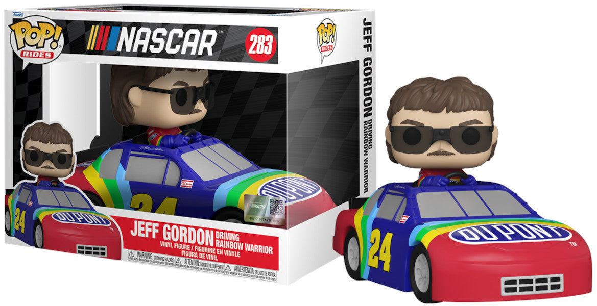Funko Pop! Rides - Nascar: Jeff Gordon Driving Rainbow Warrior (283) Funko Pop! Rides - Nascar: Jeff Gordon Driving Rainbow Warrior (283)